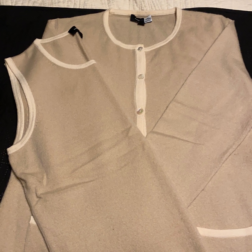 Saks fifth avenue cashmere sweater set
